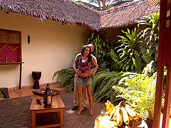 Sahara Knite and Janet are happy to spread their legs for a mature man