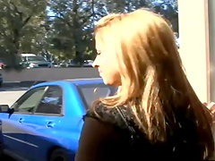 August is a chick with nice curves willing to ride a man's erected rod