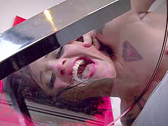 Skillful babe Holly Hendrix wants to ride a lucky man's cock