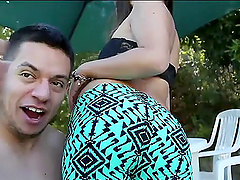 Natalie Monroe lets a horny hunk penetrate her pussy