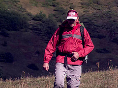 Awesome outdoor anal treatment for lusty Natalia Zeta