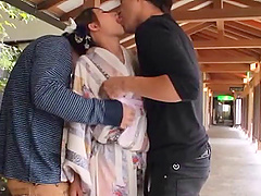 Steamy, wild and quite memorable MMF Japanese threesome