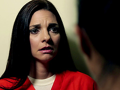 Memorable prison sex by Sarah Vandella and Mindi Mink