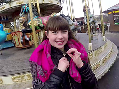 Luna Rival seduced by a handsome stranger for a great fuck