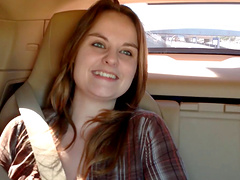 Amateur babe Tiffany wants to become an erotic model and gets fucked