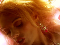 Sweet blonde fairy Antonia Deona screwed in the forest