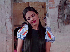 Apolonia receives the unforgettable gangbang experience