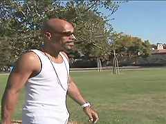 Scream as Charley Chase tight pussy gets widened with big black cock