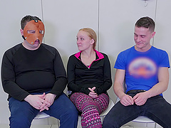 Fucking the pretty face of a submissive darling Anneliese Snow