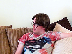 Cock sucker Devon Breeze does anything for a mouthful of cum