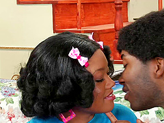 Melody Nakai is excited to take off clothes for a black man