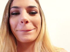 Sydney Cole enjoying Mick Blue's throbbing delicious wiener