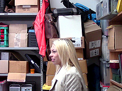 Blonde hotness Zoey Clark has awesome doggy and cowgirl sex