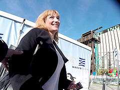 Lucia Fernandez gets fucked by Nick Moreno in front of a mirror