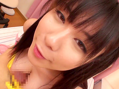 Ki has an alluring maid who gives him the best titty-fuck ever