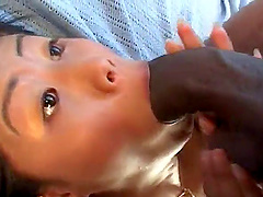 Asia cowgirl banged with big black cock hardcore doggystyle