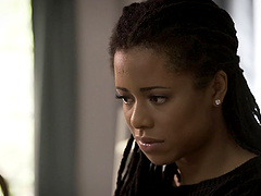 Couple Kira Noir and Ricky Johnson kiss and fuck passionately