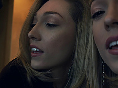 Dick craving beauty Lily LaBeau bends over for a pulsating rod