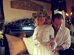 Romantic shagging affair with stunning blonde Riley Reyes