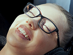 Ryan Madison pulling Elena Koshka's hair and fucking her insatiably