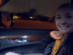 Seductive blonde simply loves the feeling of a rod ramming her snatch