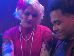 Big booty shemale Isabella loving her anal ravished hardcore