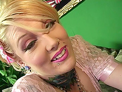 Fine ass Candy Monroe smashed hardcore in interracial porn