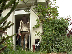 Two massive dicks explode all over Aletta Ocean's tight body