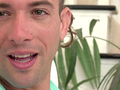 Luscious golden-haired looker has both her holes poked