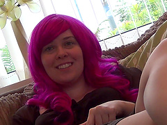 Sasha Sands with nice ass riding huge dick while yelling