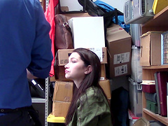 Jennifer Jacobs smashed hardcore by horny police man