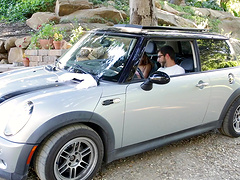 Wavy-haired honey Liv Revamped sucking and receiving Logan Long's rod