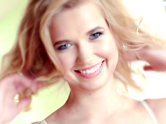 Violet Pure taking massive dick hardcore while standing