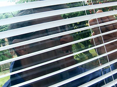 Nice ass Rebecca More throbbed doggystyle in ffm porn