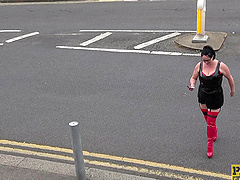 Salacious Curvy Gal gets undressed and has her pussy penetrated