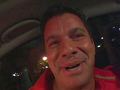 Hot redhead Neesa seduced by a mature hunk for a lovemaking game