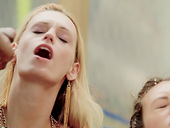 Tiffany Doll and Erica Fontes want to make their lovers' cocks hard