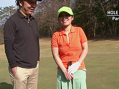 Babe with a hairy pussy loves feeling a man's skillful fingers