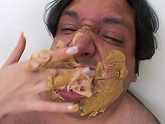 Riley Mason seduced by a nasty fat guy for a messy fuck