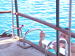 Jamie Brooks wants to suck a handsome lover's massive dick