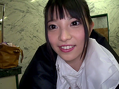 Japanese chick fucks a bunch of cunt craving lovers