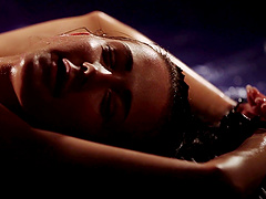 Slippery fuck with nasty brunette chick Nicole Love