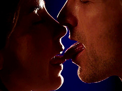 Anabelle's slippery body is all a hunk wants to plow