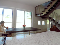 Babe covered with tattoos Anna Bell Peaks having her cunt bashed