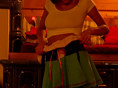 Anabelle doggystyle throbbed till the guy cums on her tits