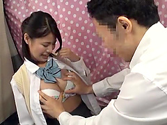 Japanese diva refining dick with stunning handjob