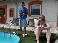 BBW Diana with eatable big ass loving face sitting her guy