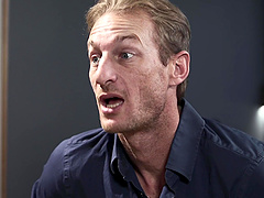 Lily Adams' nice face sprayed with semen after a hot fuck