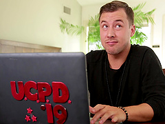 Ashley Adams bends over for a hardcore fuck with a hunk