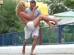 Hot pussy smashing to the point of orgasm with his cutie